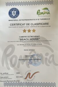 Certificate of Classification